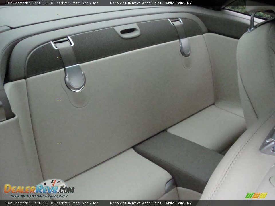 2009 Mercedes-Benz SL 550 Roadster Mars Red / Ash Photo #12