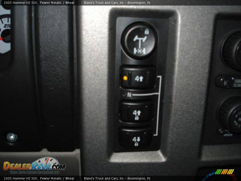 2003 Hummer H2 SUV Pewter Metallic / Wheat Photo #20