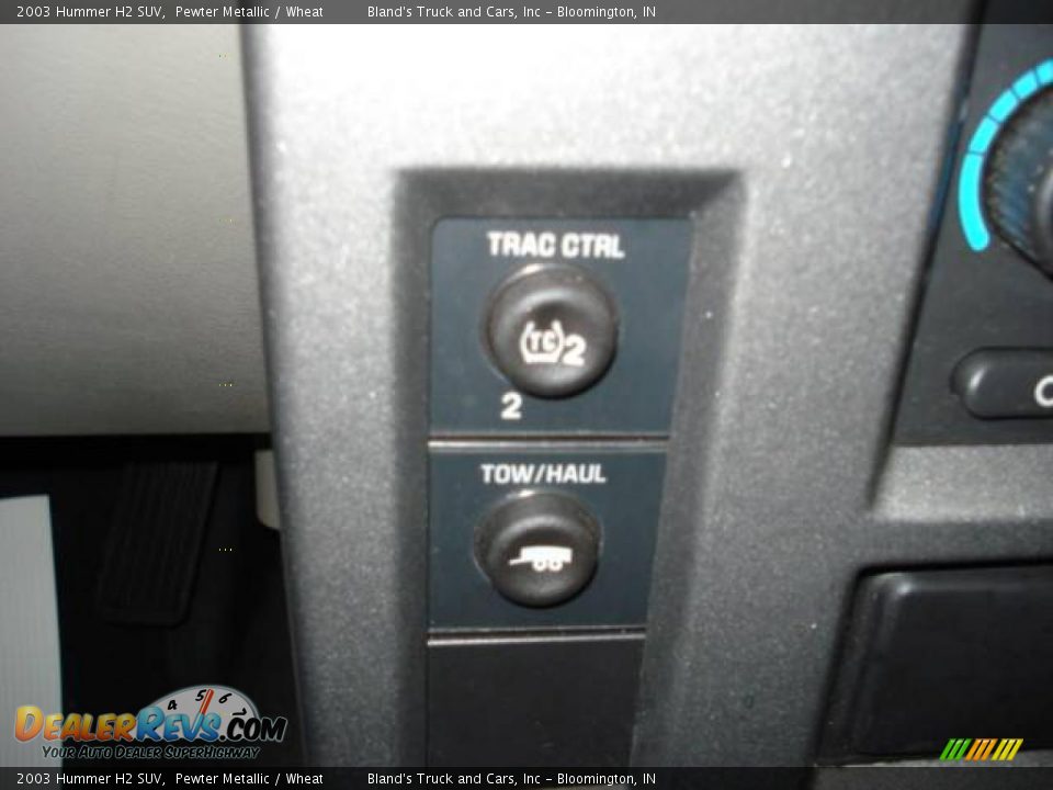2003 Hummer H2 SUV Pewter Metallic / Wheat Photo #21