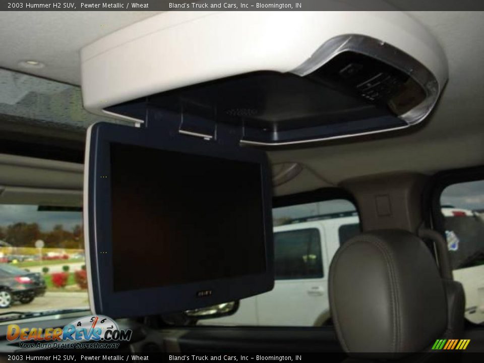 2003 Hummer H2 SUV Pewter Metallic / Wheat Photo #28