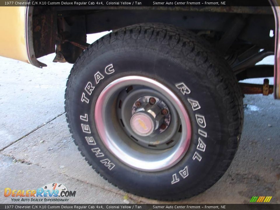 1977 Chevrolet C/K K10 Custom Deluxe Regular Cab 4x4 Wheel Photo #15