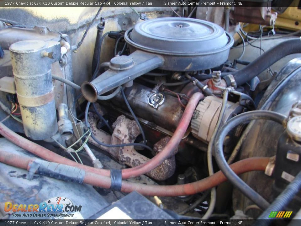 1977 Chevrolet C/K K10 Custom Deluxe Regular Cab 4x4 305 cid OHV 16-Valve V8 Engine Photo #17