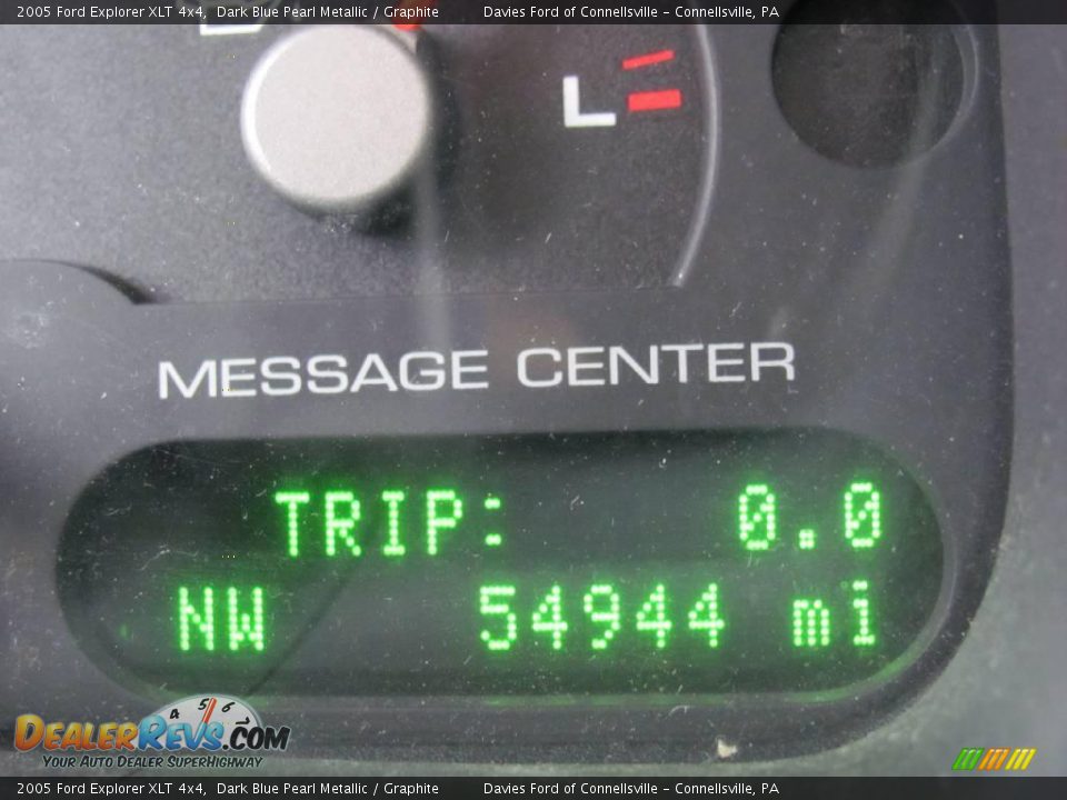 2005 Ford Explorer XLT 4x4 Dark Blue Pearl Metallic / Graphite Photo #15