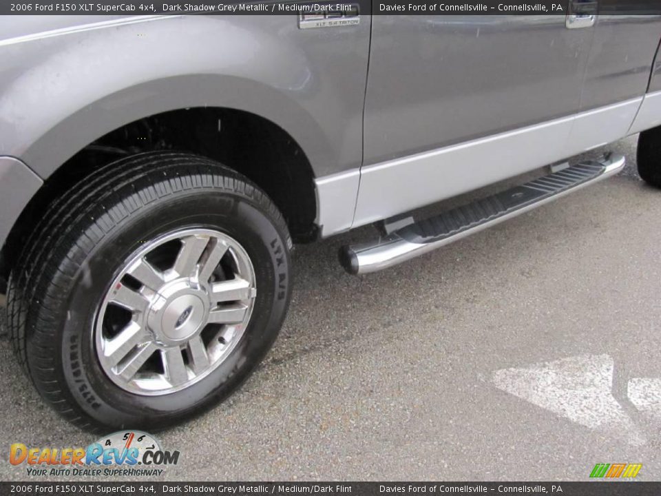 2006 Ford F150 XLT SuperCab 4x4 Dark Shadow Grey Metallic / Medium/Dark Flint Photo #3