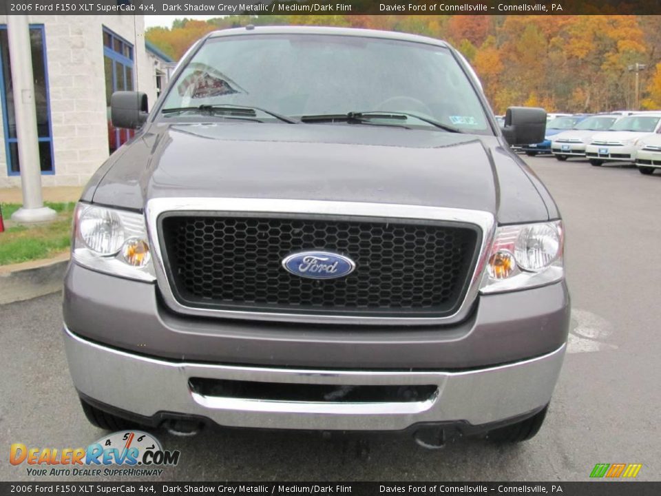 2006 Ford F150 XLT SuperCab 4x4 Dark Shadow Grey Metallic / Medium/Dark Flint Photo #4