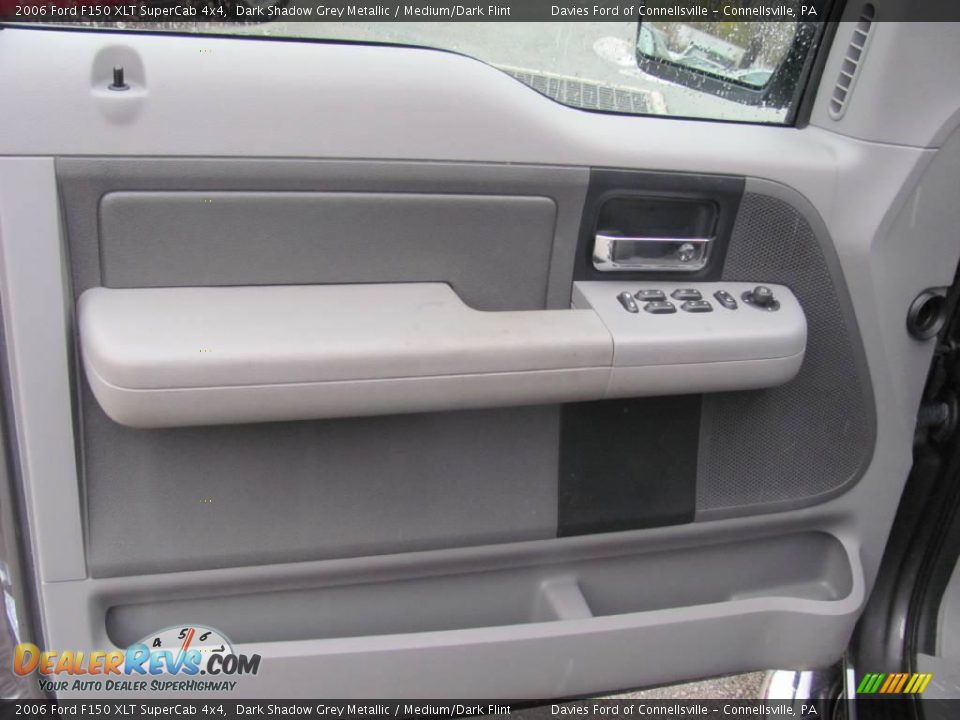 2006 Ford F150 XLT SuperCab 4x4 Dark Shadow Grey Metallic / Medium/Dark Flint Photo #10