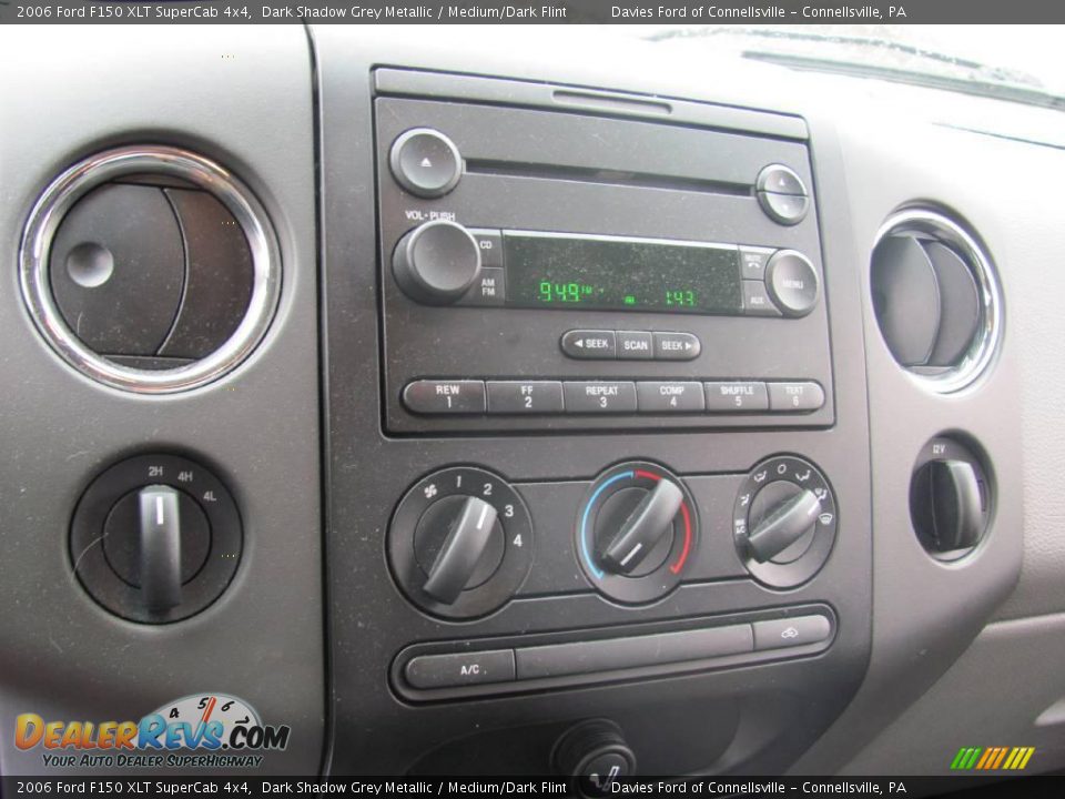 2006 Ford F150 XLT SuperCab 4x4 Dark Shadow Grey Metallic / Medium/Dark Flint Photo #11