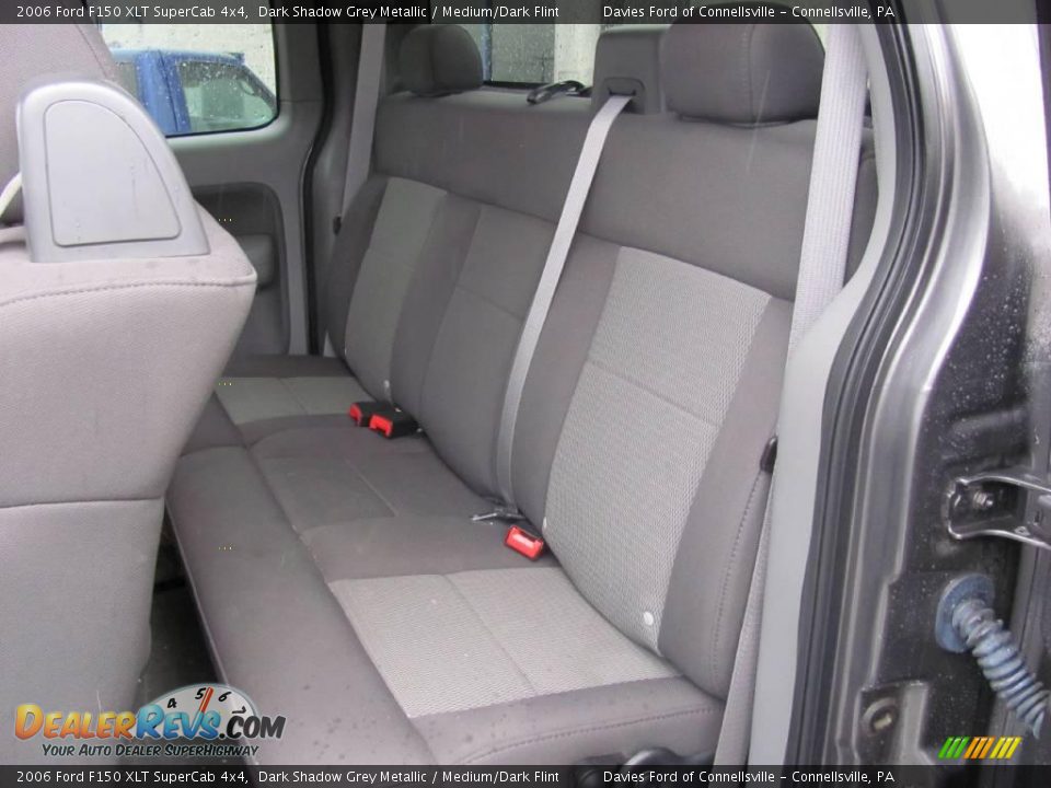 2006 Ford F150 XLT SuperCab 4x4 Dark Shadow Grey Metallic / Medium/Dark Flint Photo #13