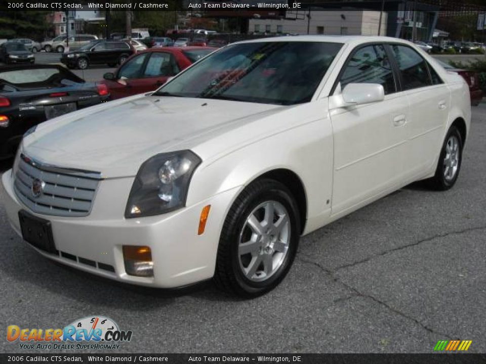 2006 Cadillac CTS Sedan White Diamond / Cashmere Photo #1