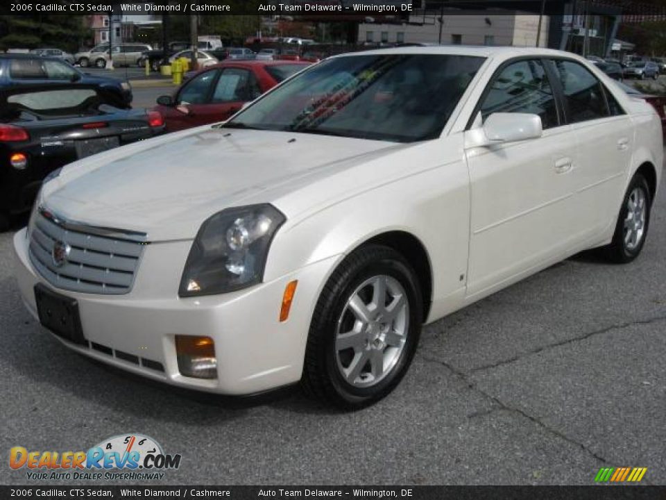 2006 Cadillac CTS Sedan White Diamond / Cashmere Photo #2