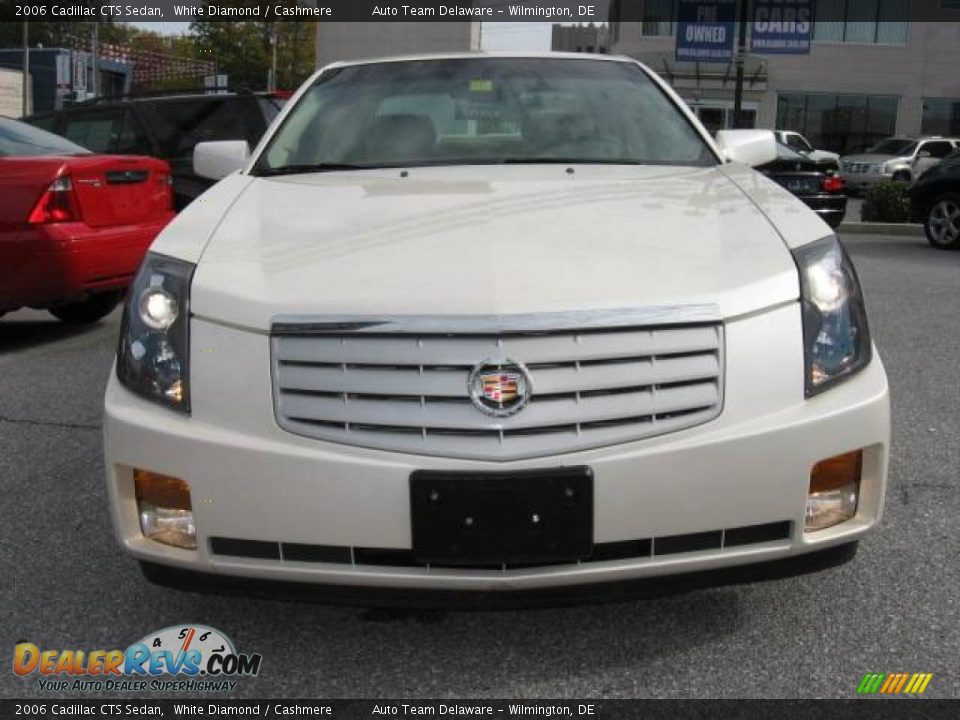 2006 Cadillac CTS Sedan White Diamond / Cashmere Photo #3