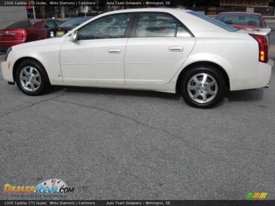 2006 Cadillac CTS Sedan White Diamond / Cashmere Photo #4