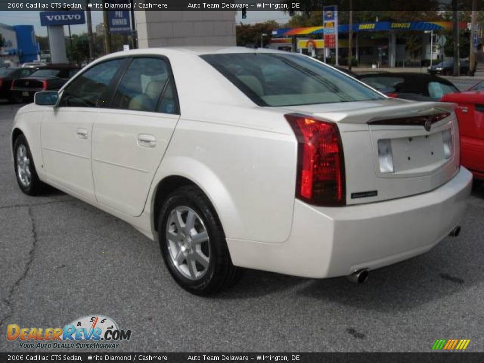 2006 Cadillac CTS Sedan White Diamond / Cashmere Photo #5