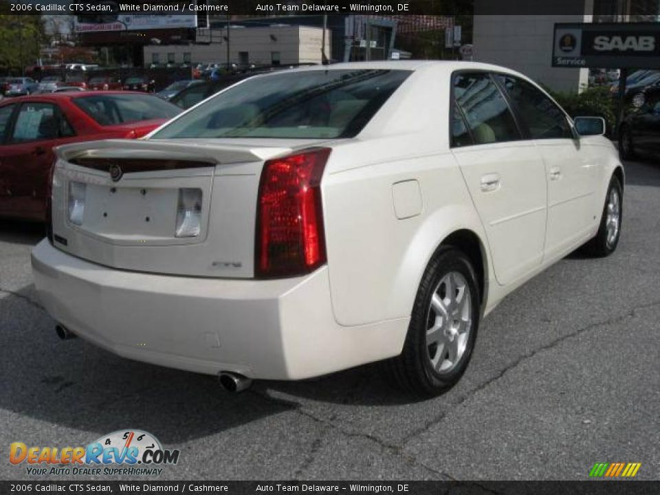 2006 Cadillac CTS Sedan White Diamond / Cashmere Photo #7