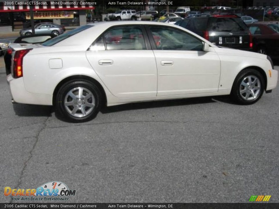 2006 Cadillac CTS Sedan White Diamond / Cashmere Photo #8