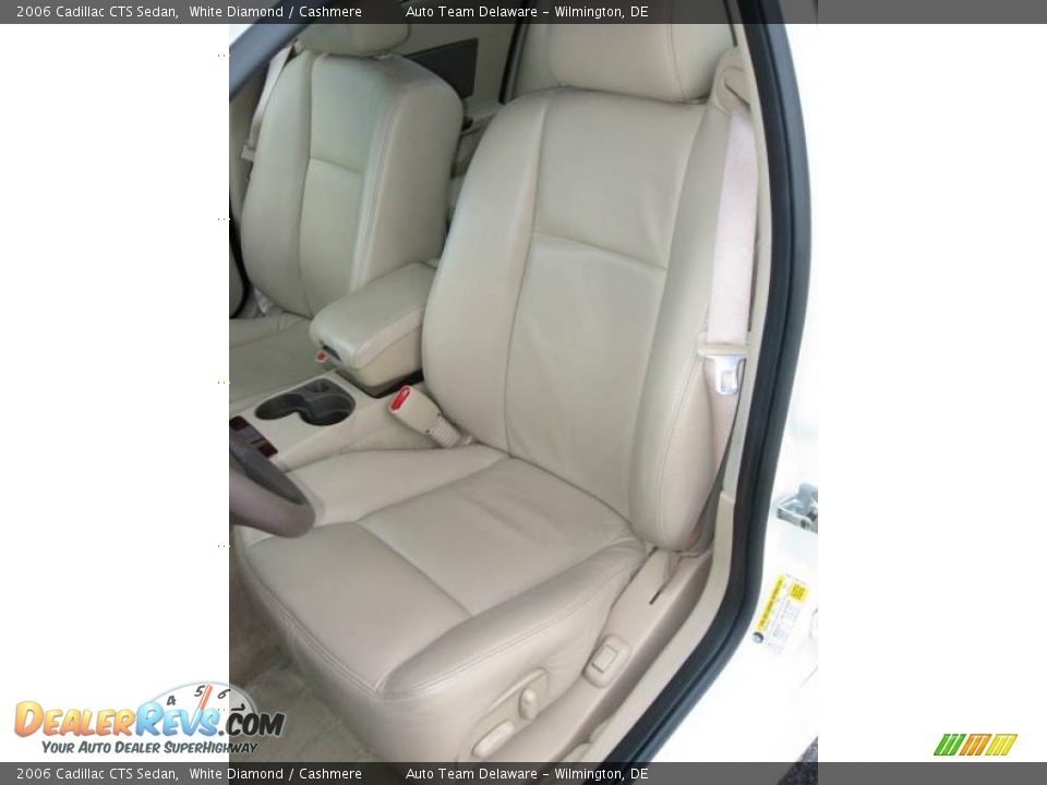 2006 Cadillac CTS Sedan White Diamond / Cashmere Photo #12