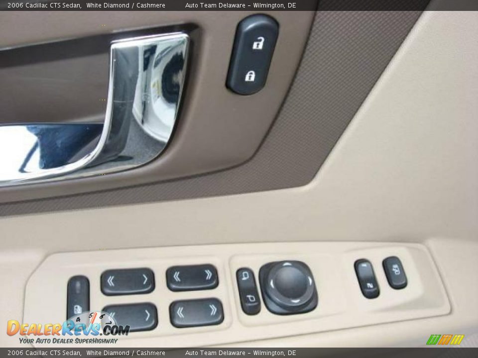 2006 Cadillac CTS Sedan White Diamond / Cashmere Photo #13