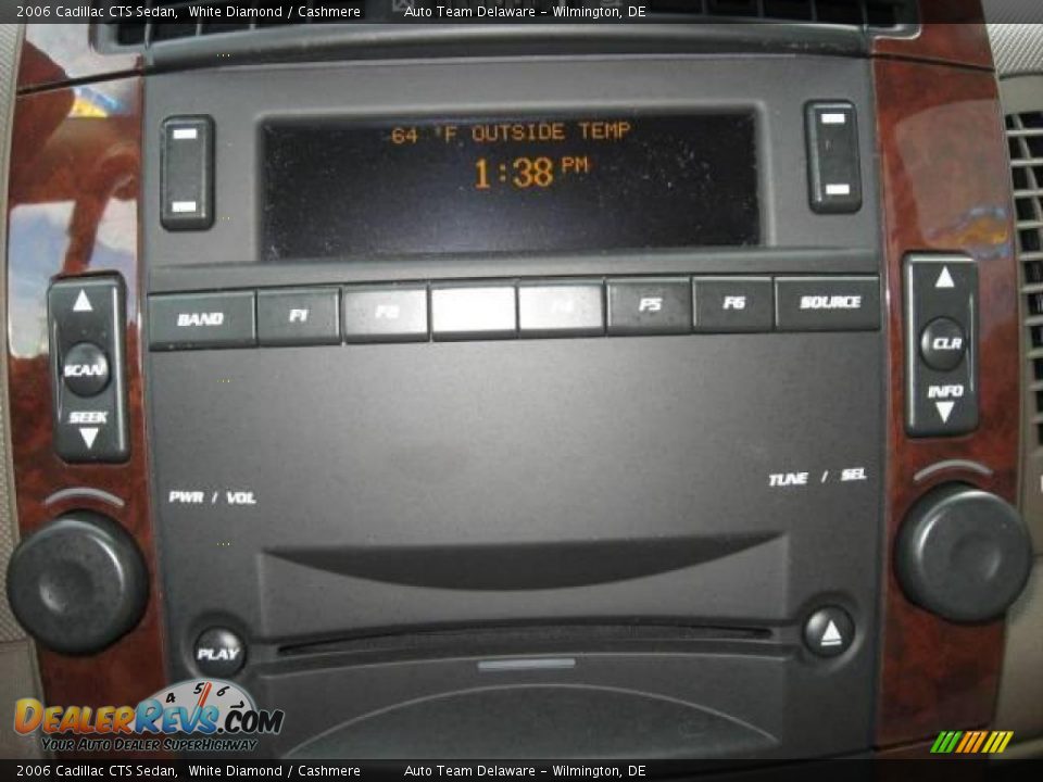 2006 Cadillac CTS Sedan White Diamond / Cashmere Photo #18