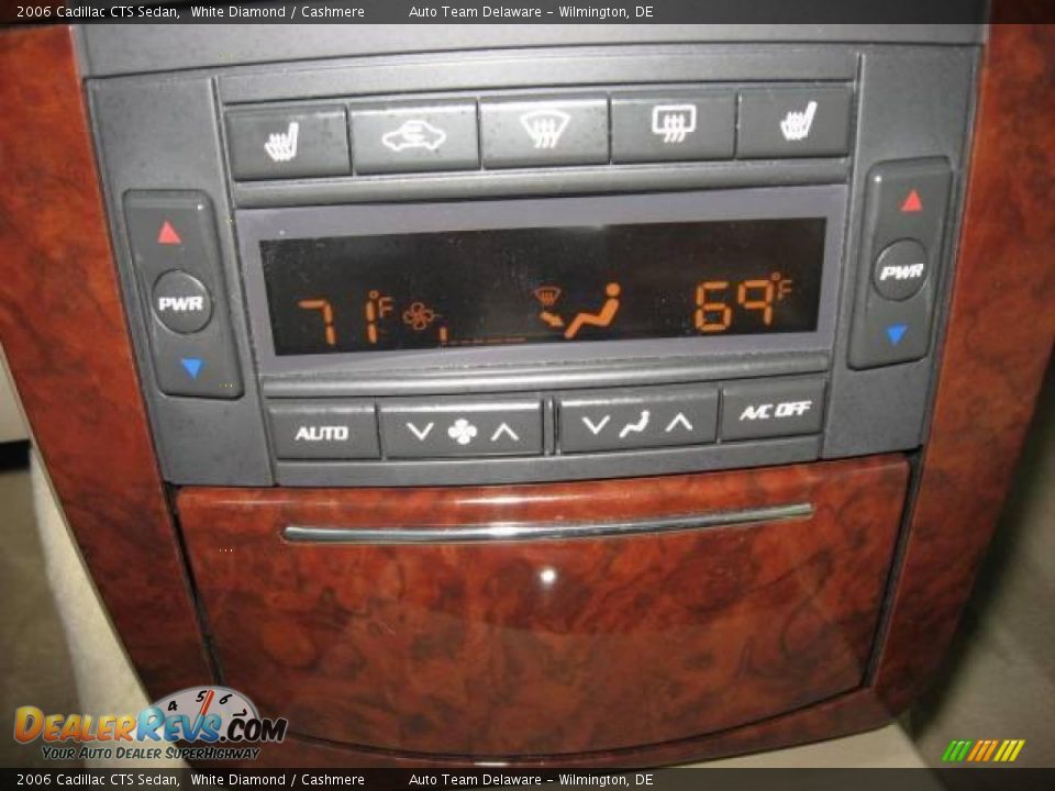 2006 Cadillac CTS Sedan White Diamond / Cashmere Photo #19