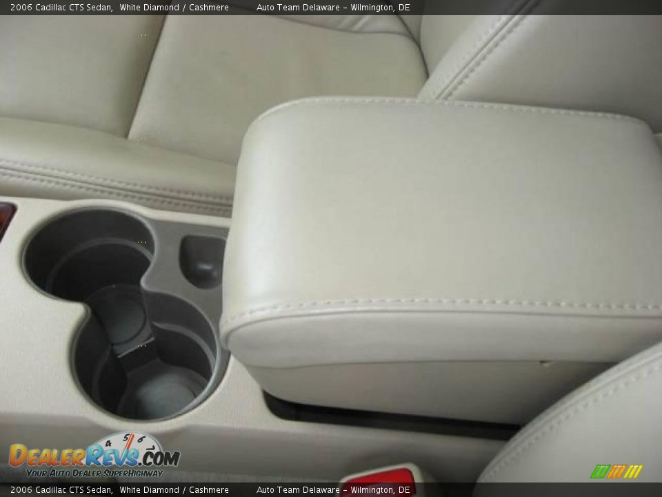 2006 Cadillac CTS Sedan White Diamond / Cashmere Photo #22