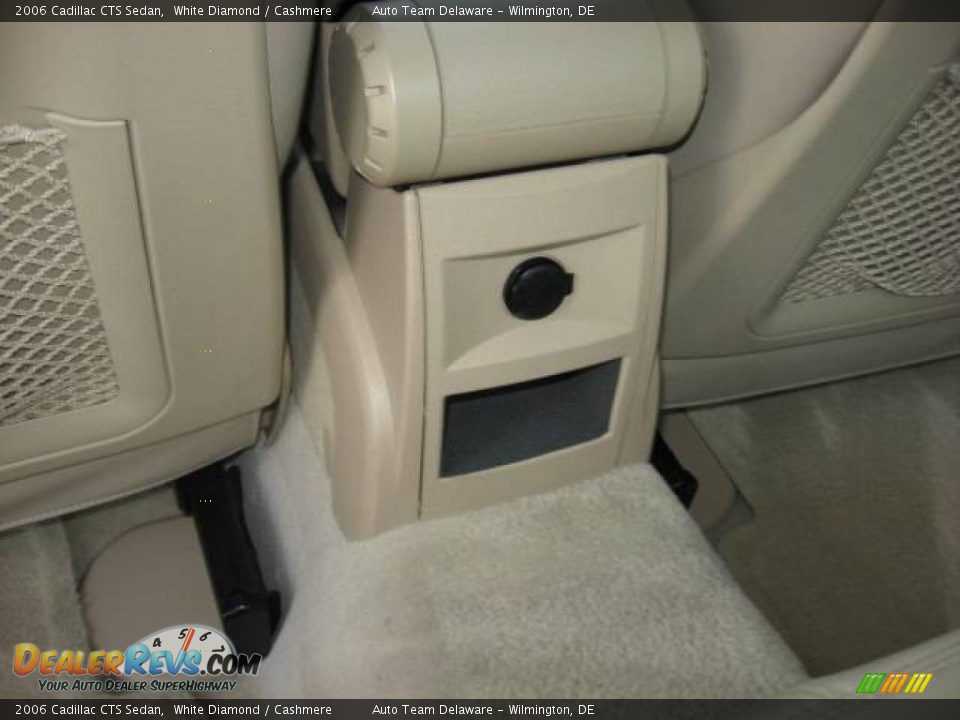 2006 Cadillac CTS Sedan White Diamond / Cashmere Photo #27