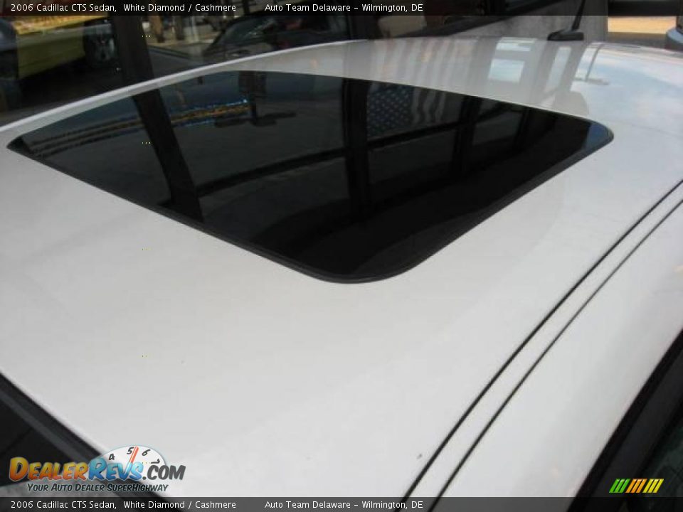 2006 Cadillac CTS Sedan White Diamond / Cashmere Photo #33