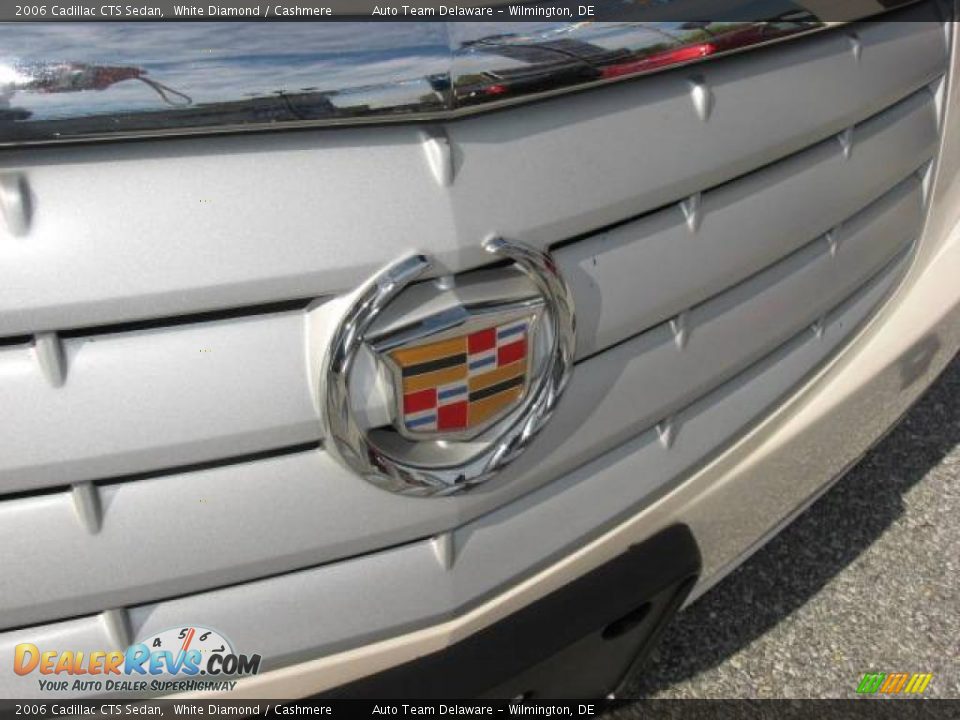 2006 Cadillac CTS Sedan White Diamond / Cashmere Photo #36