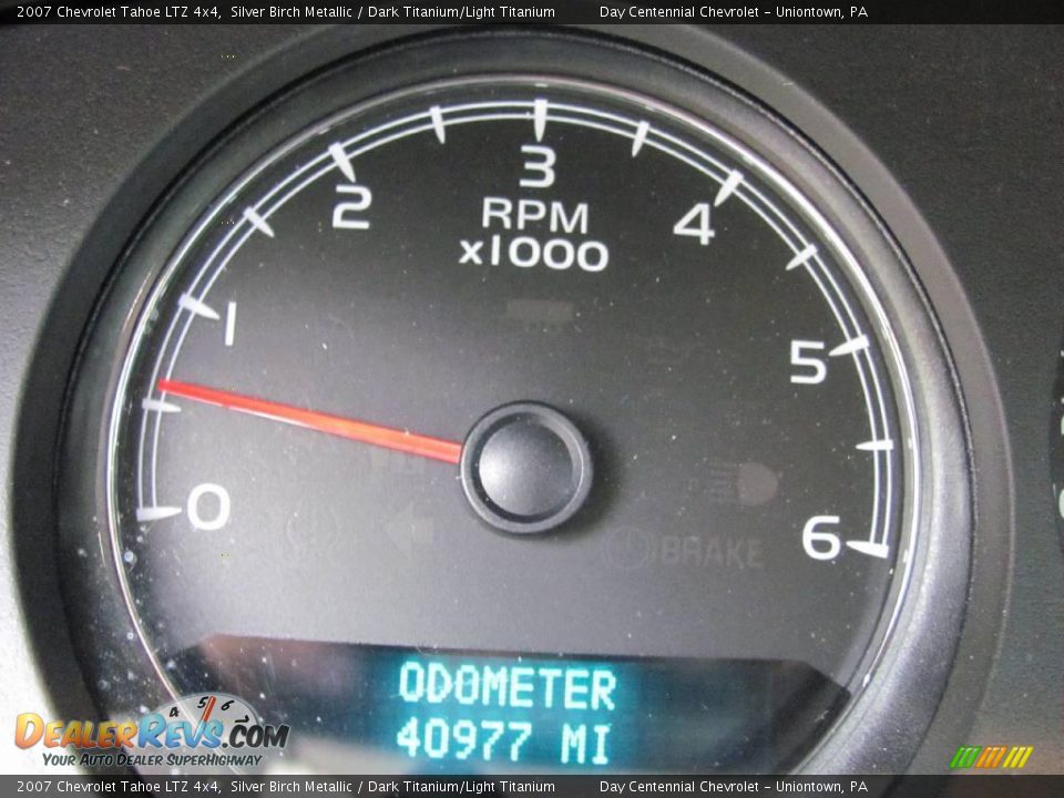 2007 Chevrolet Tahoe LTZ 4x4 Silver Birch Metallic / Dark Titanium/Light Titanium Photo #15
