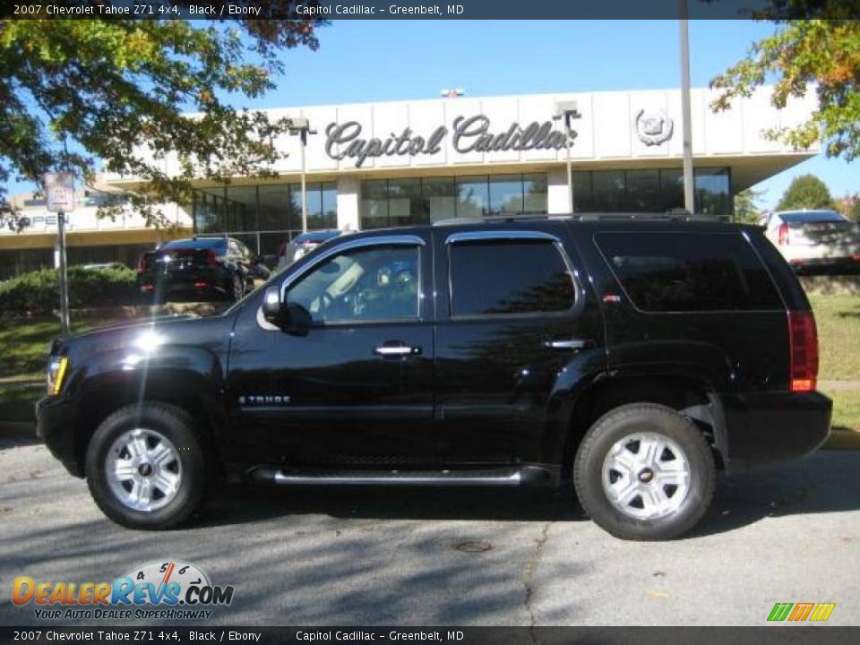 2007 Chevrolet Tahoe Z71 4x4 Black / Ebony Photo #1
