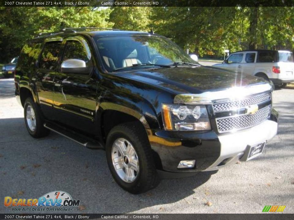 2007 Chevrolet Tahoe Z71 4x4 Black / Ebony Photo #6