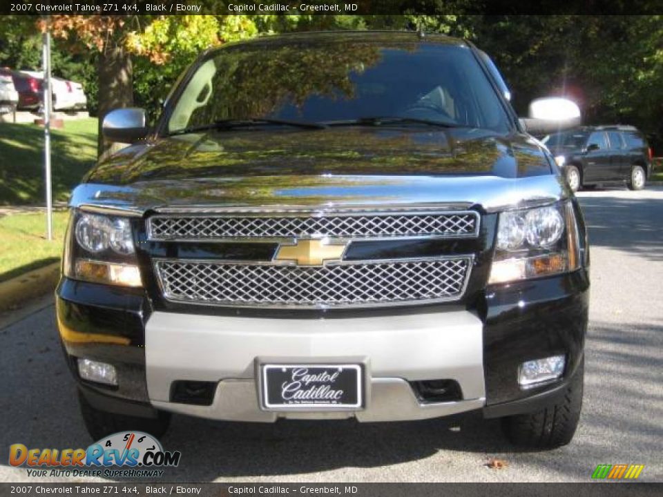 2007 Chevrolet Tahoe Z71 4x4 Black / Ebony Photo #7