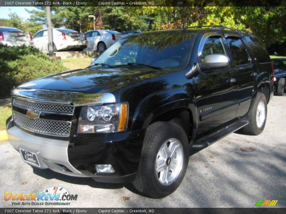 2007 Chevrolet Tahoe Z71 4x4 Black / Ebony Photo #8