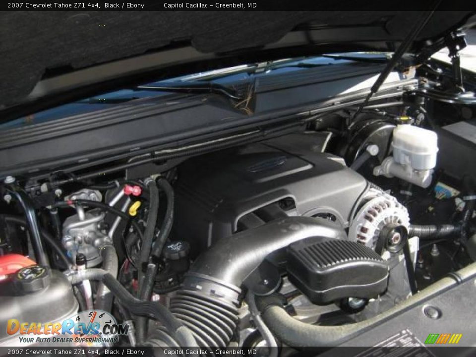 2007 Chevrolet Tahoe Z71 4x4 Black / Ebony Photo #9