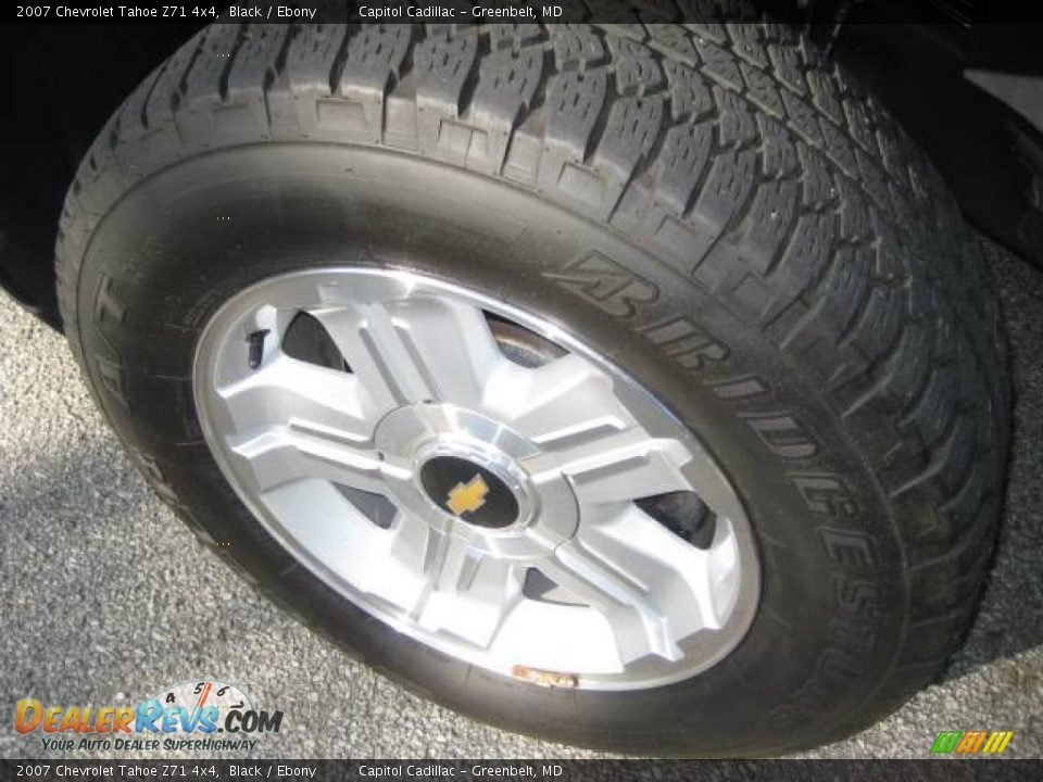 2007 Chevrolet Tahoe Z71 4x4 Black / Ebony Photo #10