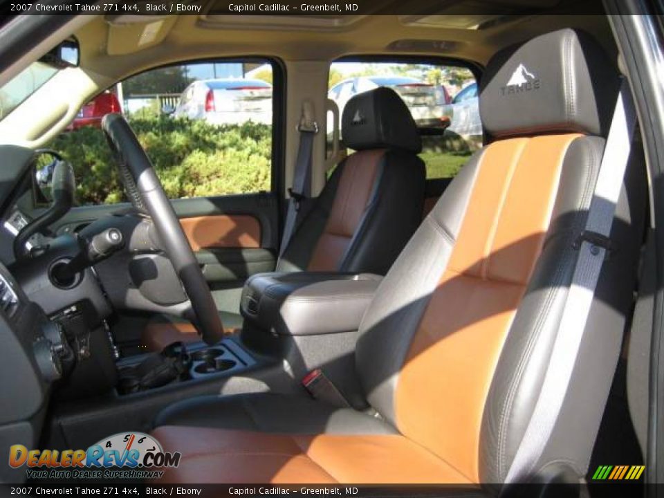 2007 Chevrolet Tahoe Z71 4x4 Black / Ebony Photo #11