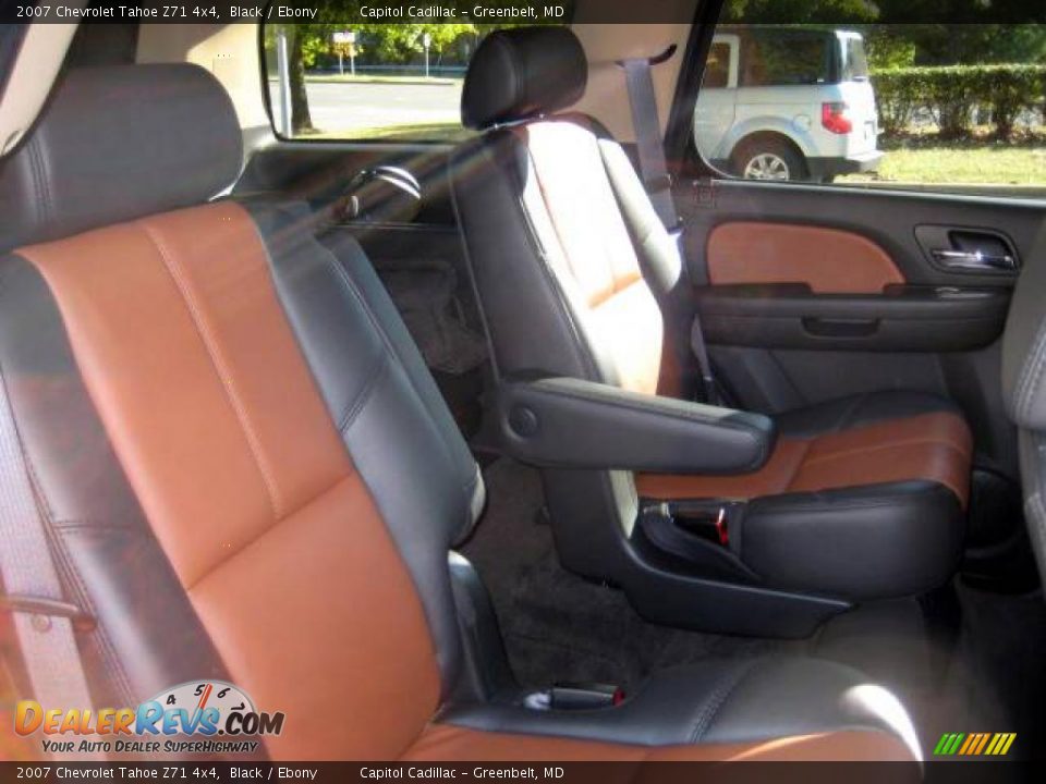 2007 Chevrolet Tahoe Z71 4x4 Black / Ebony Photo #13