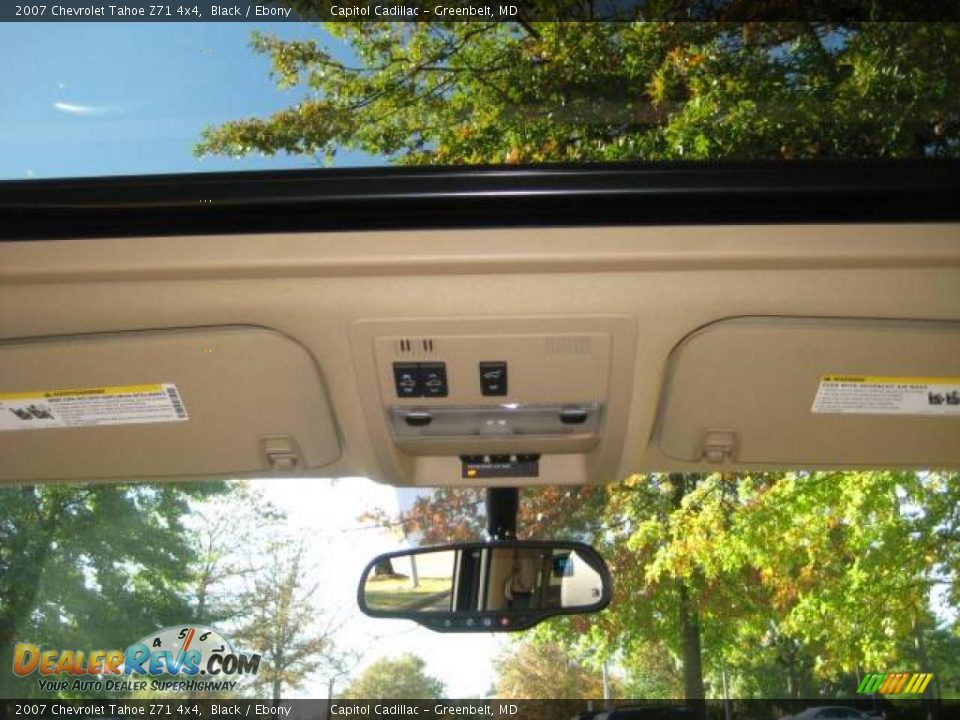 2007 Chevrolet Tahoe Z71 4x4 Black / Ebony Photo #14