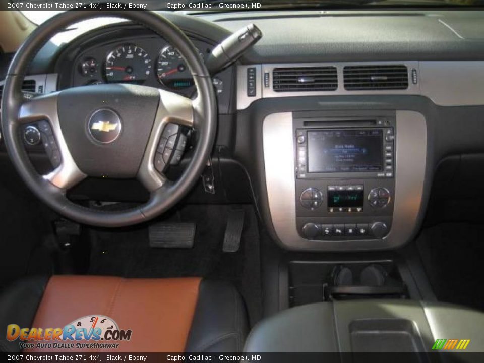 2007 Chevrolet Tahoe Z71 4x4 Black / Ebony Photo #15