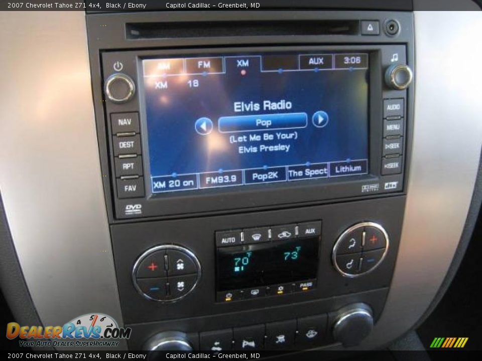 2007 Chevrolet Tahoe Z71 4x4 Black / Ebony Photo #16