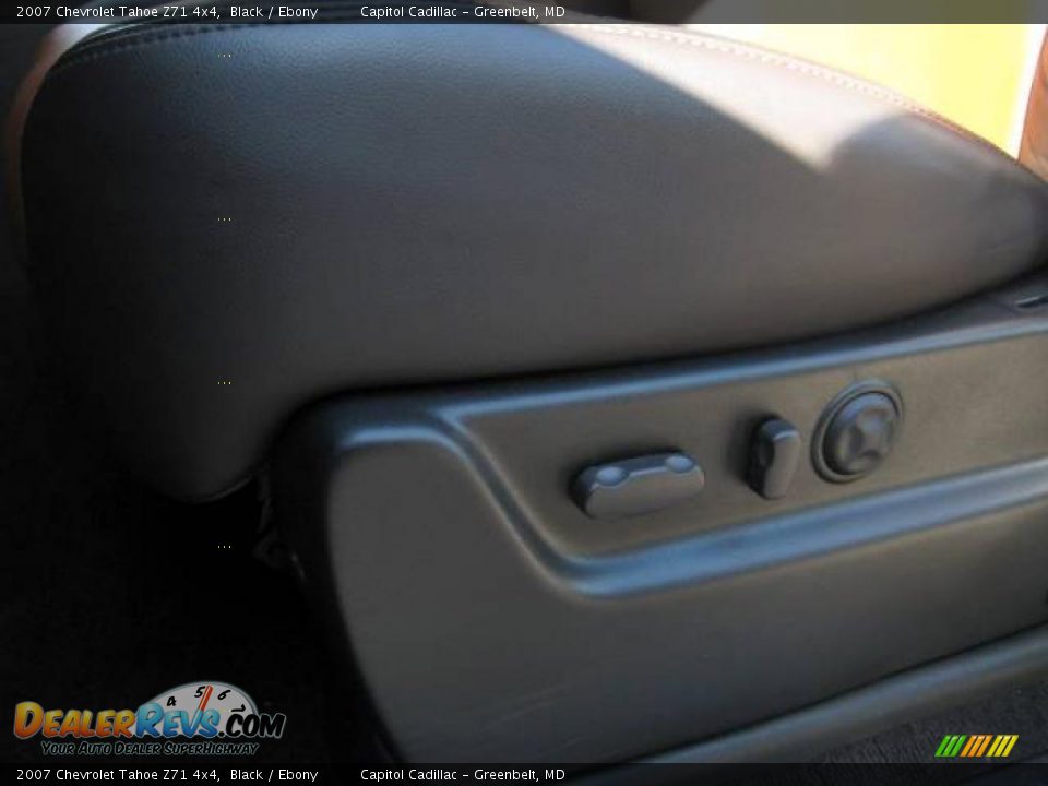 2007 Chevrolet Tahoe Z71 4x4 Black / Ebony Photo #18