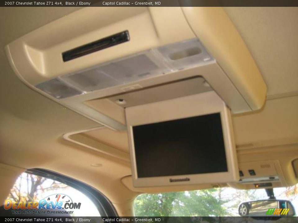 2007 Chevrolet Tahoe Z71 4x4 Black / Ebony Photo #19