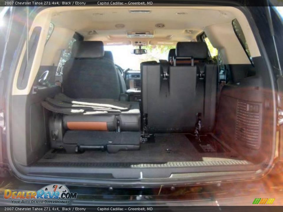 2007 Chevrolet Tahoe Z71 4x4 Black / Ebony Photo #20