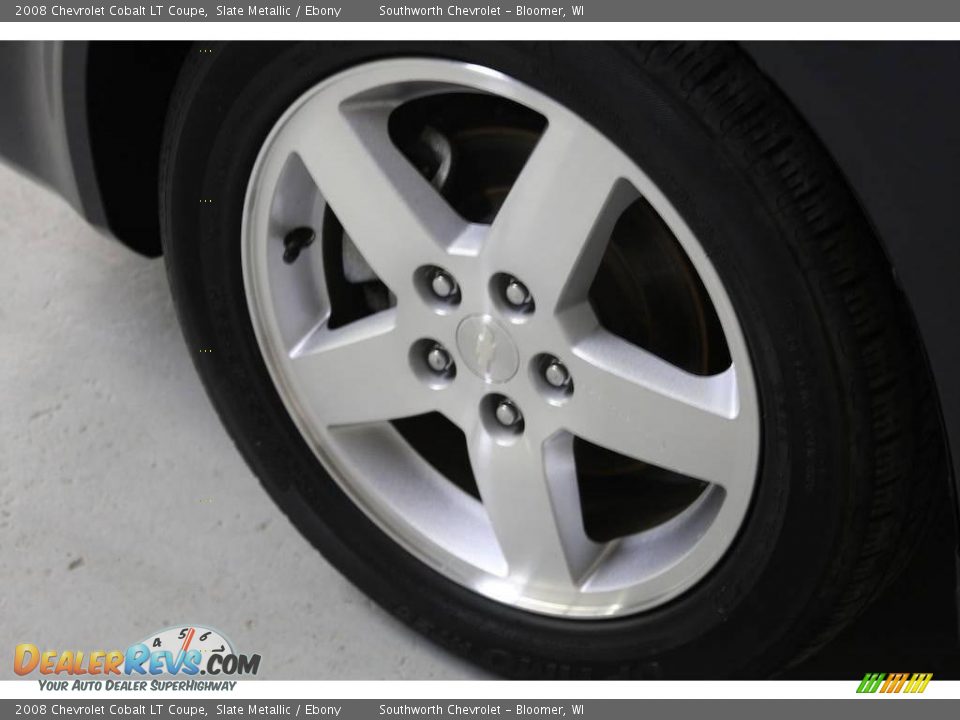 2008 Chevrolet Cobalt LT Coupe Slate Metallic / Ebony Photo #8