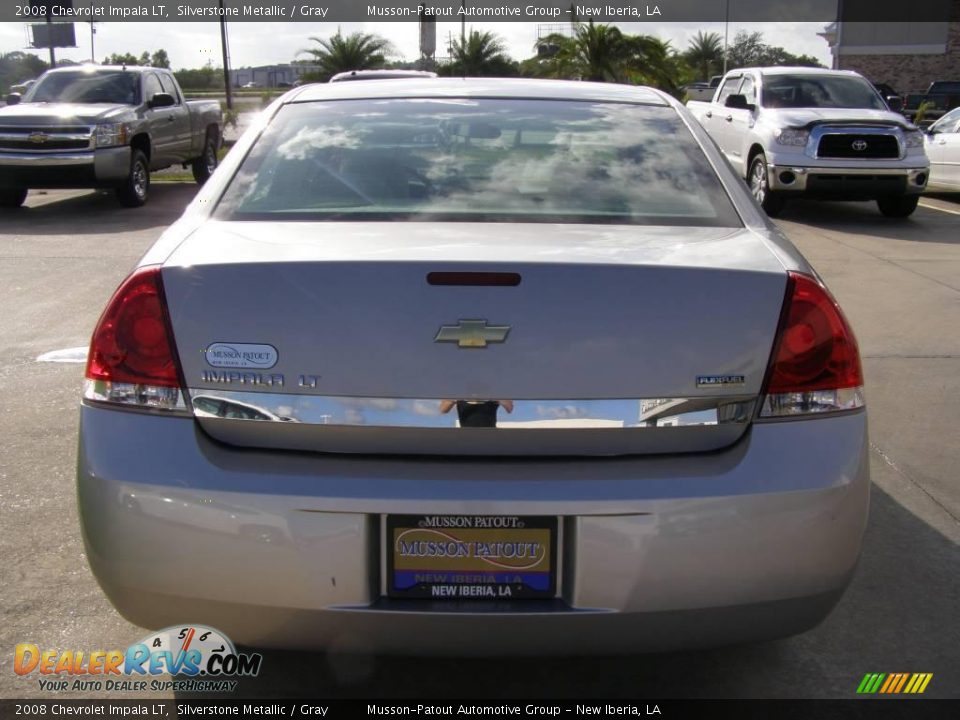 2008 Chevrolet Impala LT Silverstone Metallic / Gray Photo #4