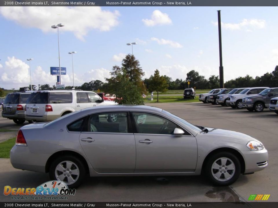 2008 Chevrolet Impala LT Silverstone Metallic / Gray Photo #6
