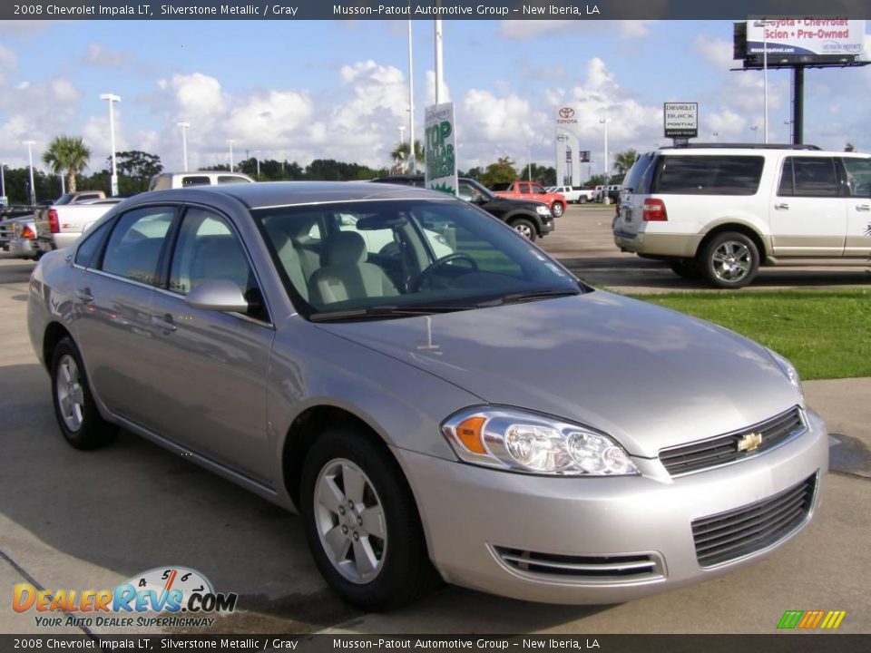 2008 Chevrolet Impala LT Silverstone Metallic / Gray Photo #7