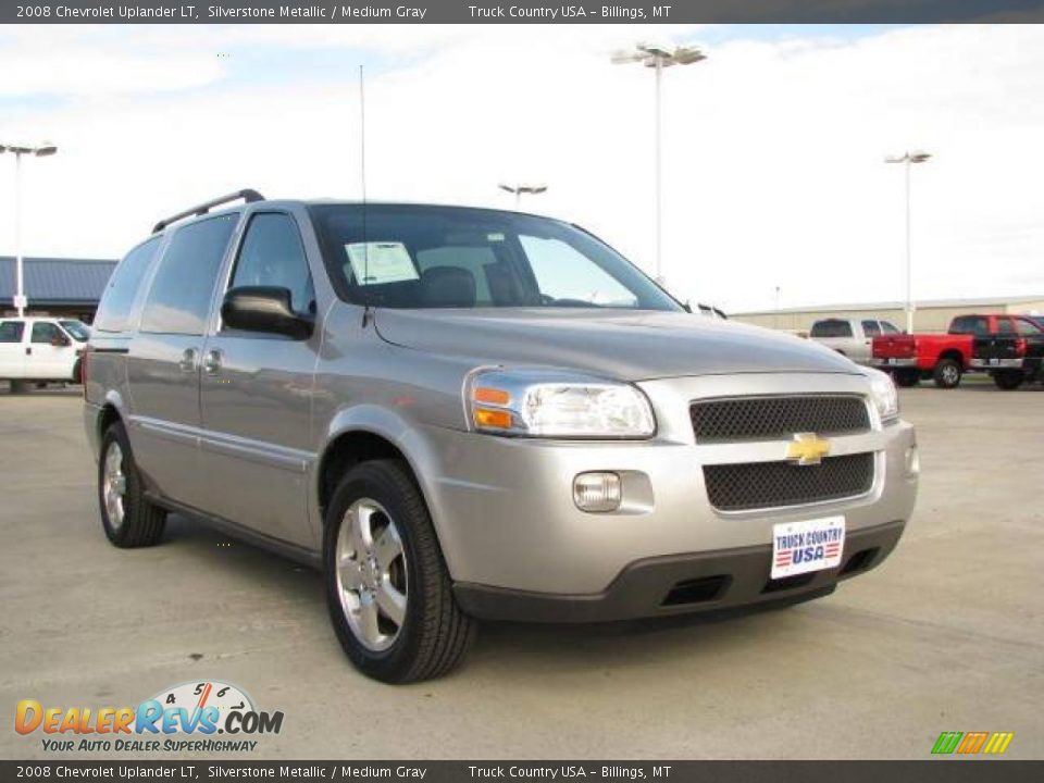 2008 Chevrolet Uplander LT Silverstone Metallic / Medium Gray Photo #3