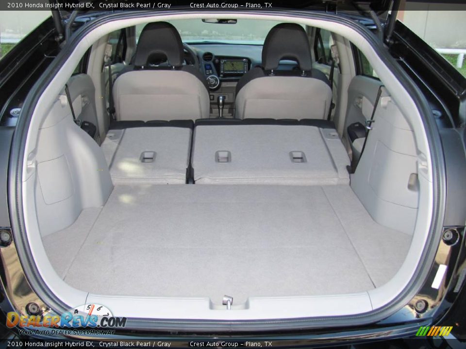 2010 Honda Insight Hybrid EX Crystal Black Pearl / Gray Photo #27
