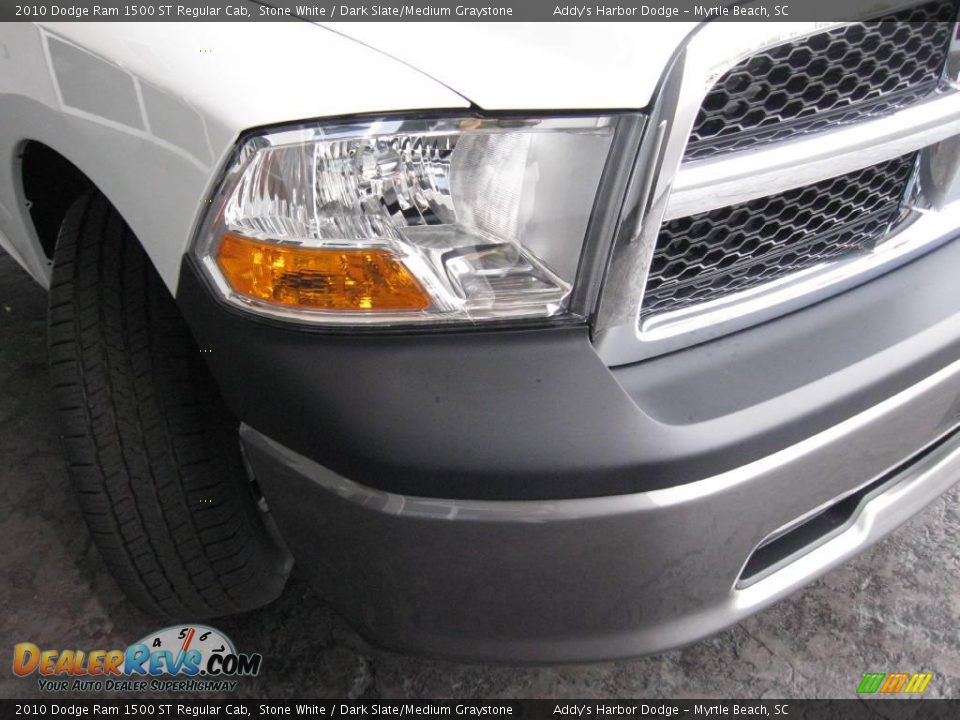 2010 Dodge Ram 1500 ST Regular Cab Stone White / Dark Slate/Medium Graystone Photo #5