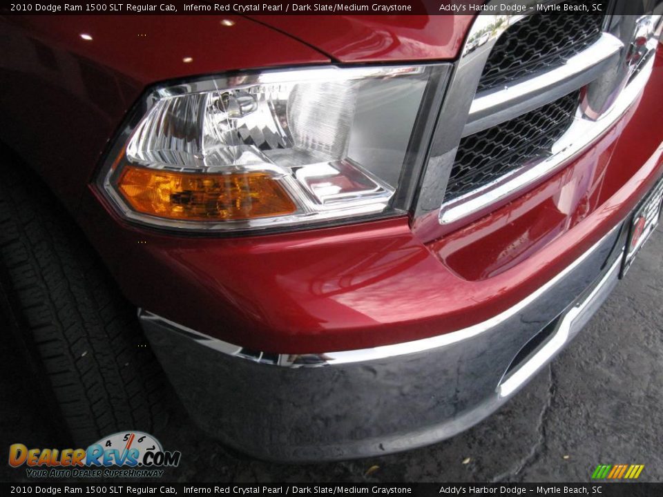 2010 Dodge Ram 1500 SLT Regular Cab Inferno Red Crystal Pearl / Dark Slate/Medium Graystone Photo #4